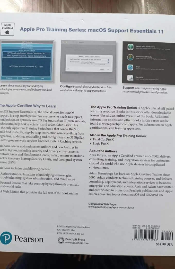 Книга macOS Support Essential 11