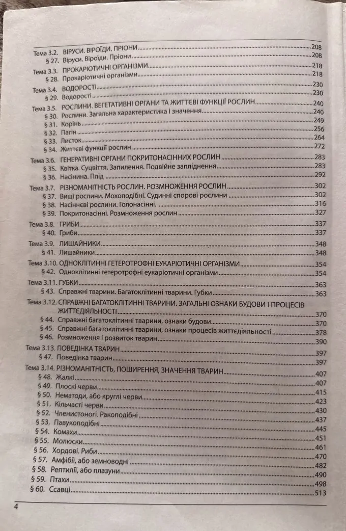 Біологія довідки + тести Соболь В.І. підготовка до нмт