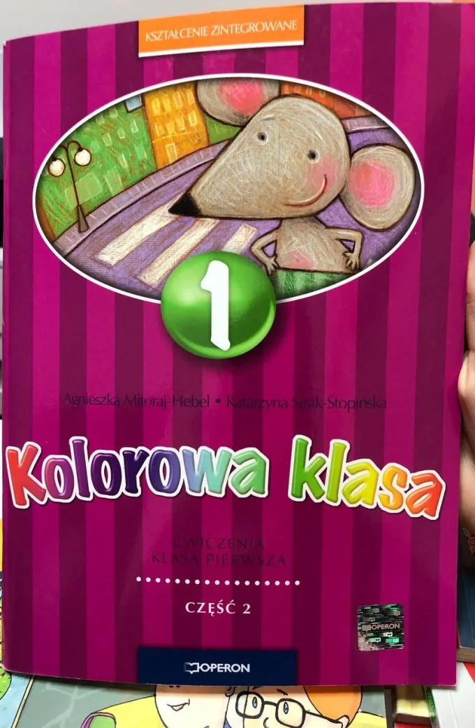 Kolorowa klasa. Ćwiczenia. Klasa pierwsza. Część 2