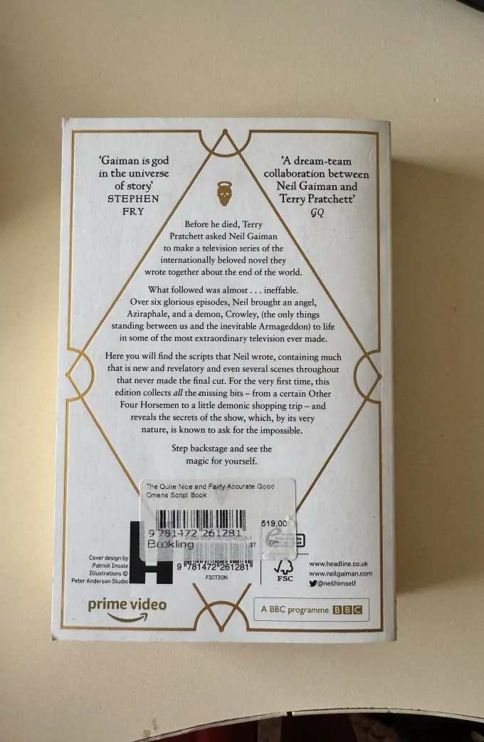 Good Omens: Script Book
