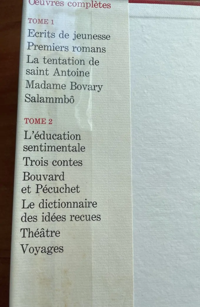 Романи Гюстава Флобера