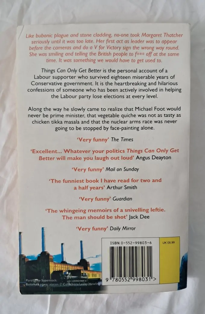 John O'Farell Things Can Only Get Better