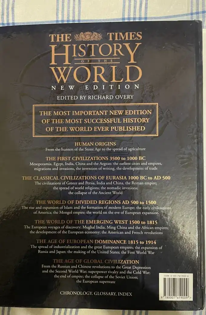 The times history of the world: new edition