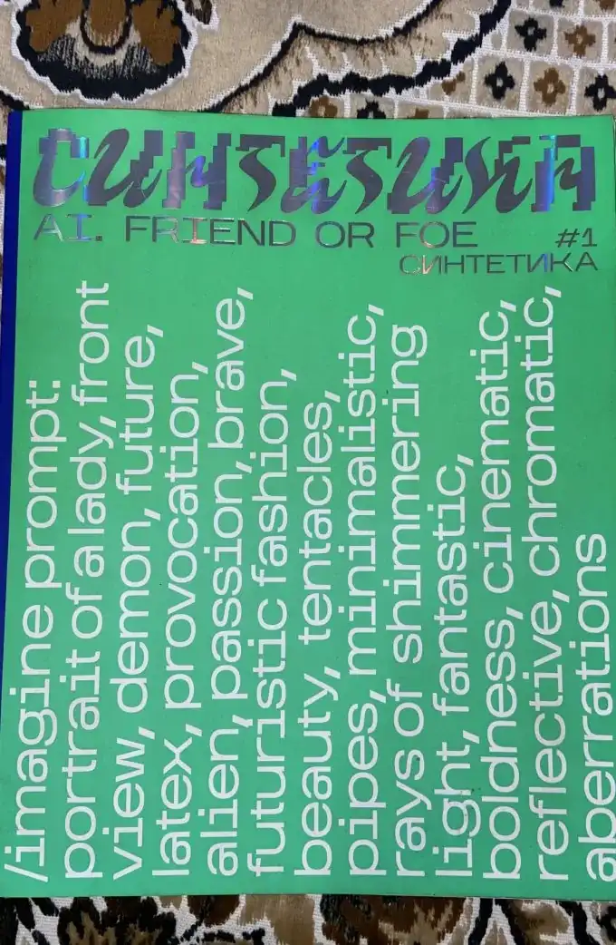 Журнал Синтетика. Випуск №1. Штучний інтелект: друг чи ворог