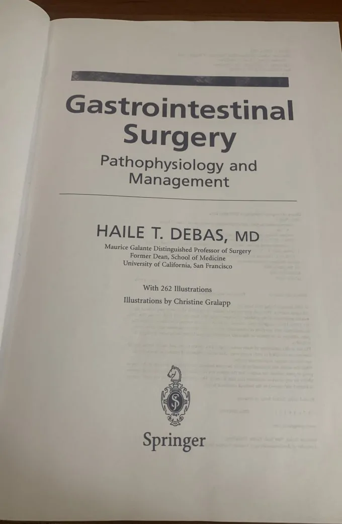 Gastrointestinal Surgery. Pathophysiology and Management