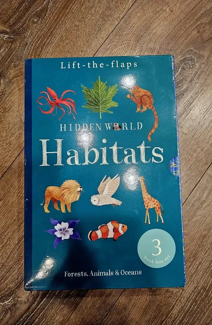 Hidden world. Habitats (3 книги)