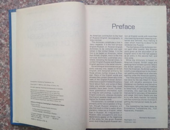 English-Russian, Russian-English dictionary 