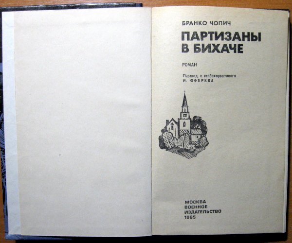 Партизаны в Бихаче (роман)