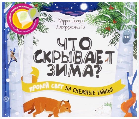 Что скрывает зима? Читать с фонариком